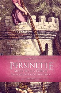 Cover for Persinette by Laura Christensen (a woman with long hair in a tower)