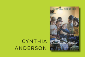 Cover design and book layout for self-publishing author Cynthia Anderson