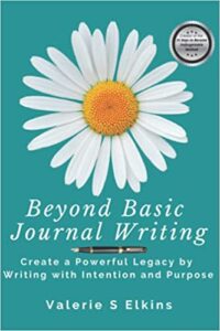 The cover for BEYOND BASIC JOURNAL WRITING by Valerie S. Elkins